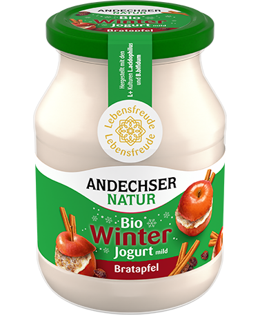 Bio-Jogurt mild Bratapfel 3,8% Fett 500g